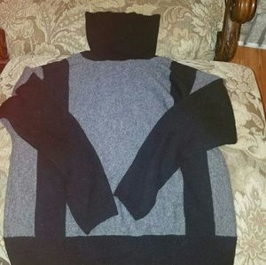 Sweater with turtle neck